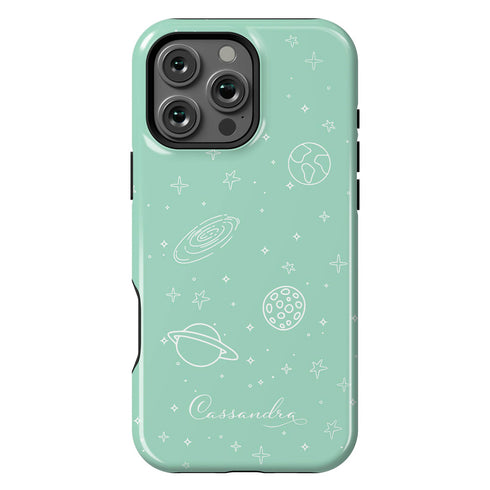 Personalized Pastel Universe Colors iPhone Case